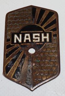 1931-1933 Nash Motor Car CO. Cloisonne Radiator Emblem (1 of 2)