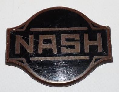 1926-1928 Nash Motor Car CO. Cloisonne Radiator Emblem (1 of 2)