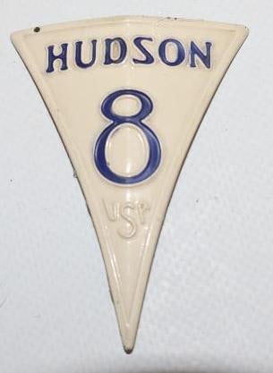 1937 Hudson 8 Radiator Emblem For Export (1 of 2)