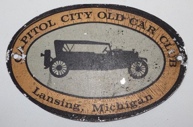 Capital City Old Car Club Lansing Michigan Radiator Badge (1 of 2)