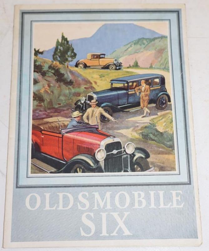 1929 Oldsmobile 6 Dealership Brochure Booklet (1 of 3)