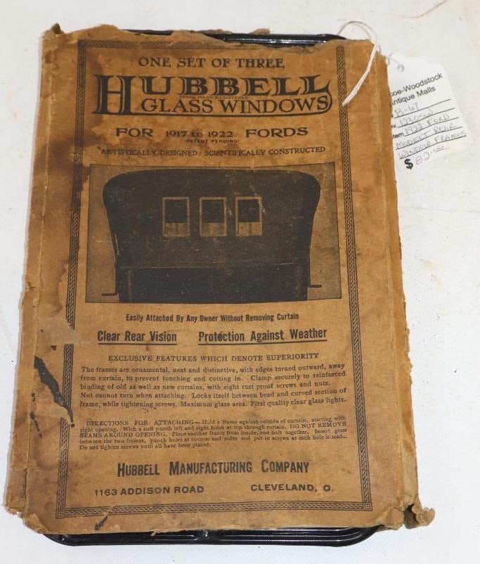 1917-22 Ford Model T Rear Window Frames with Original Box (1 of 5)