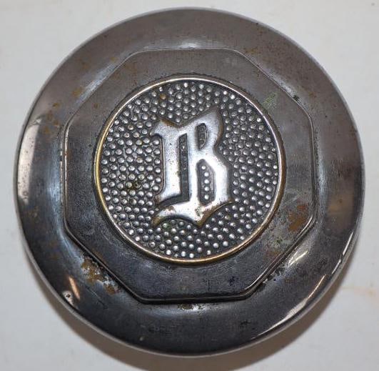 Embossed Buick Threaded Automobile Hubcap (1 of 2)