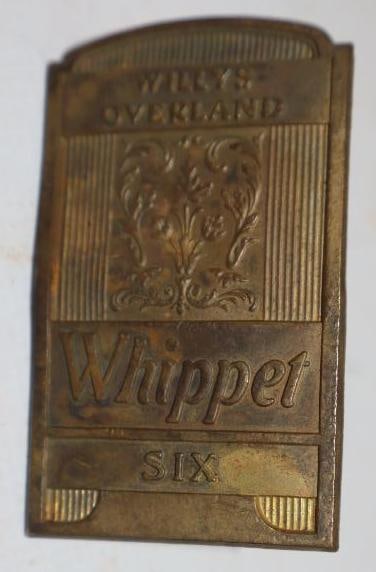 1929-1930 Willy's Overland Whippet Six Radiator Emblem (1 of 2)