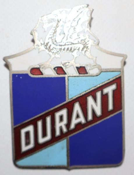 1922-1923 Durant Reproduction Radiator Emblem (1 of 2)