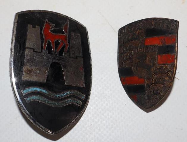 Group of 2 1960s VW Beetle Hood Emblems (1 of 2)