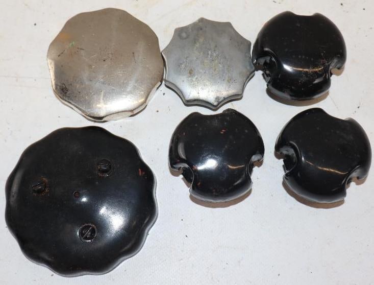 Group of 6 Radiator & Other Automobile Related Caps (1 of 5)