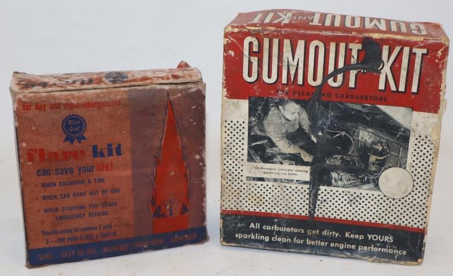 Group of 2 Blue Seal & Gum Out Flare & Carburetor Kit in Original Boxes (1 of 4)