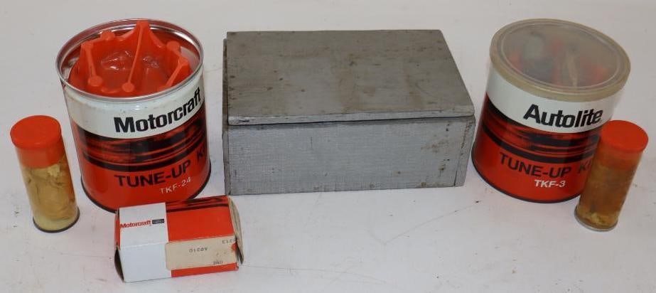 Group of 6 Autolite & Sparkite Automotive Products (1 of 5)