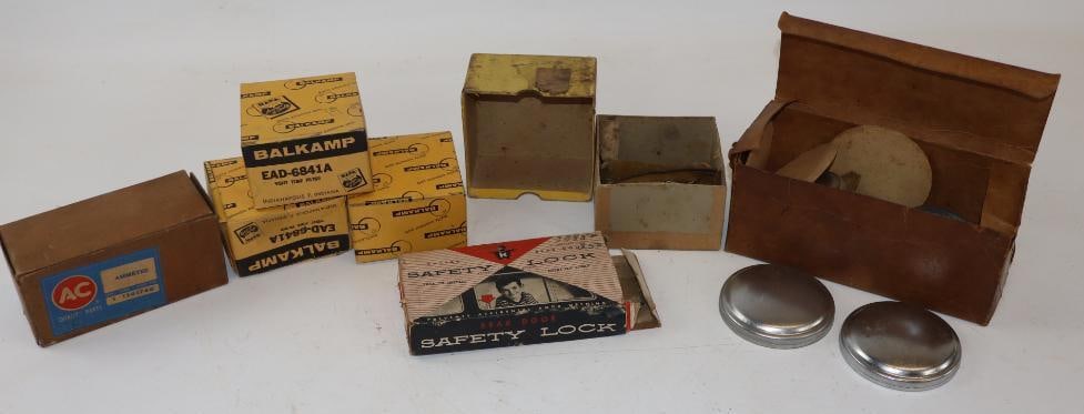 Group of 7 Automobile Car Parts & Safety Lock in Original Boxes (1 of 10)