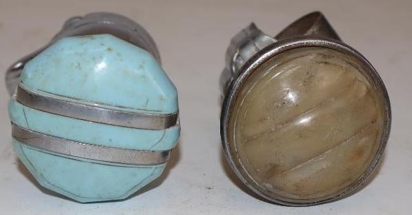Group of 2 Early Automobile Steering Wheel Suicide Knobs (1 of 3)