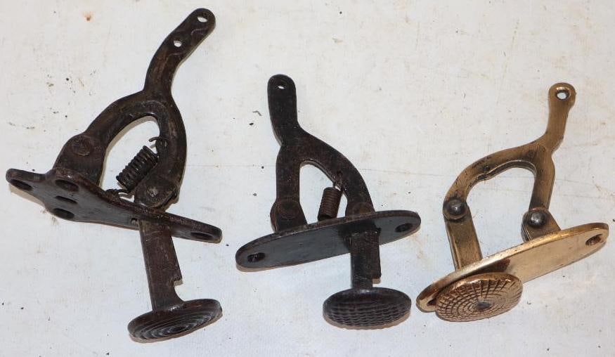 Group of 3 Ford Model T Locking Foot Exhaust Pedal (1 of 3)