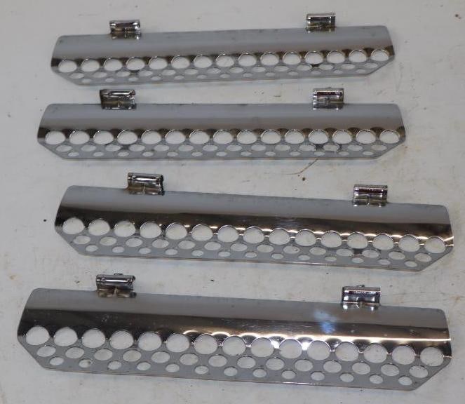 Group of 4 1950's Stationwagon Rear Tailgate Wind Deflectors (1 of 4)