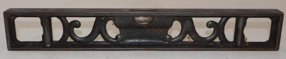 Ornate Early Cast Iron Level (1 of 4)