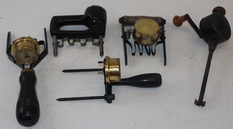 Group of 5 Early Automobile Battery Voltage & Other Testers (1 of 8)