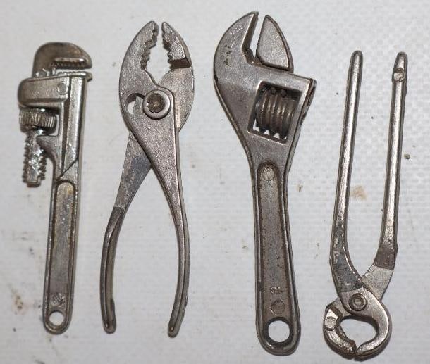 Group Of 4 Miniature Keychain Tools (1 of 2)