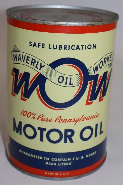 Waverly Wow Metal One Quart Oil Can (1 of 5)
