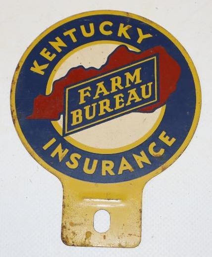 Kentucky Farm Bureau Insurance License Plate Topper (1 of 2)