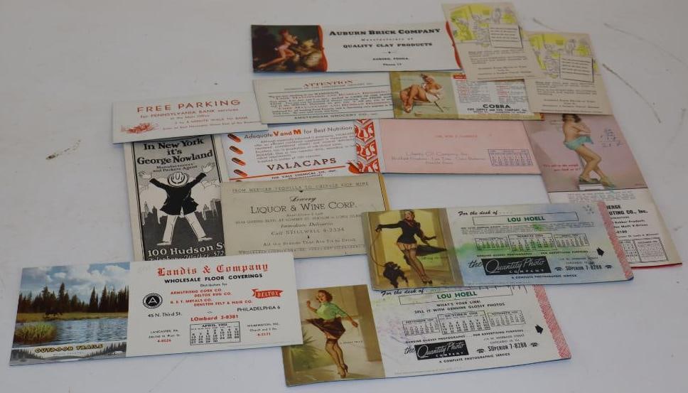 Group Of 14 Advertising Ink Blotters (1 of 8)