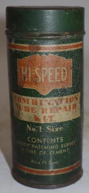 Hi-Speed No. 1 Size Metal Tire Patch Kit (1 of 2)