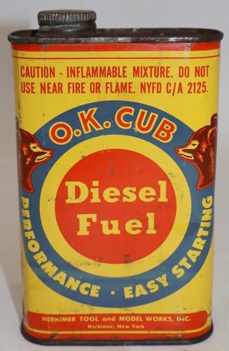 O.K. Cub Diesel Fuel Oil Can (1 of 2)