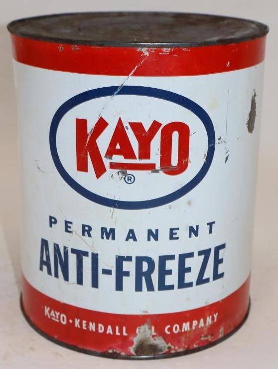 Kayo One Gallon Metal Antifreeze Oil Can (1 of 4)