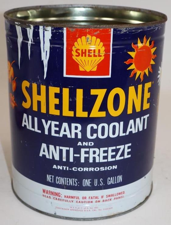 Shellzone Metal One Gallon Antifreeze Can (1 of 4)
