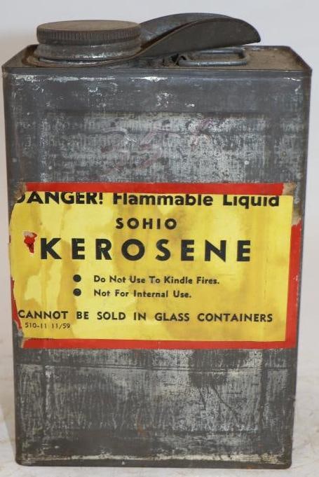 Sohio Kerosene Half Gallon Oil Can (1 of 4)
