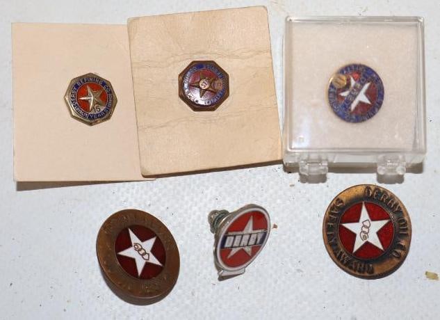 Group Of 6 Safe Driver & Safety Award Pin Back Badges (1 of 5)