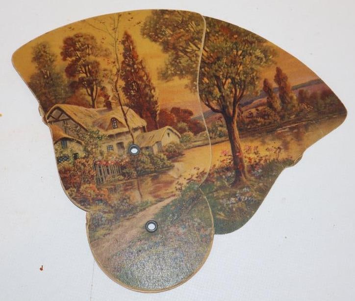 Harrington Coal Advertising Hand Fan: 8x 7