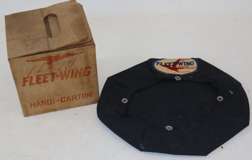 Group Of 2 Fleet-wing Gas Station Attendant Hat & Handi-Carton (1 of 4)