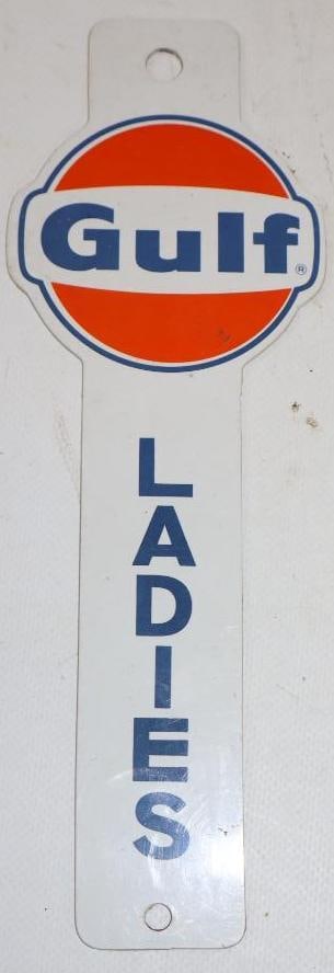 Gulf Service Station Ladies Restroom Key Holder (1 of 2)