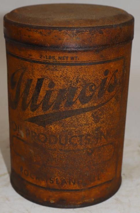 Illinois Two Pound Grease Can (1 of 3)