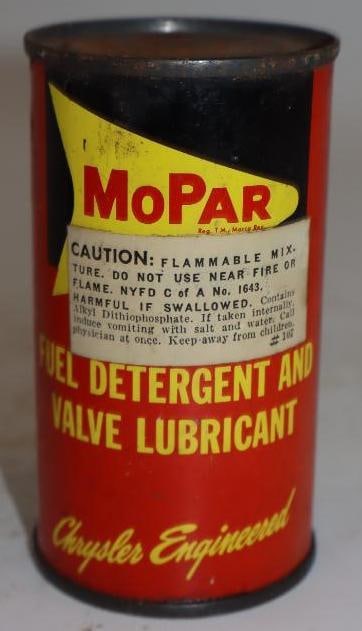 Mo-Par Fuel Detergent Six Ounce Oil Can (1 of 2)