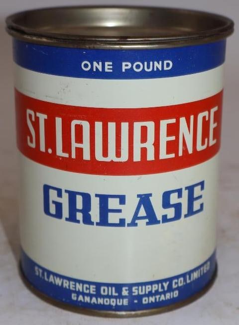 Saint Lawrence One Pound Grease Can (1 of 2)