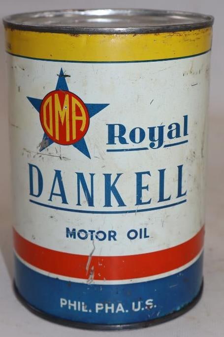 DMA Royal Dankell Metal One Quart Oil Can (1 of 5)