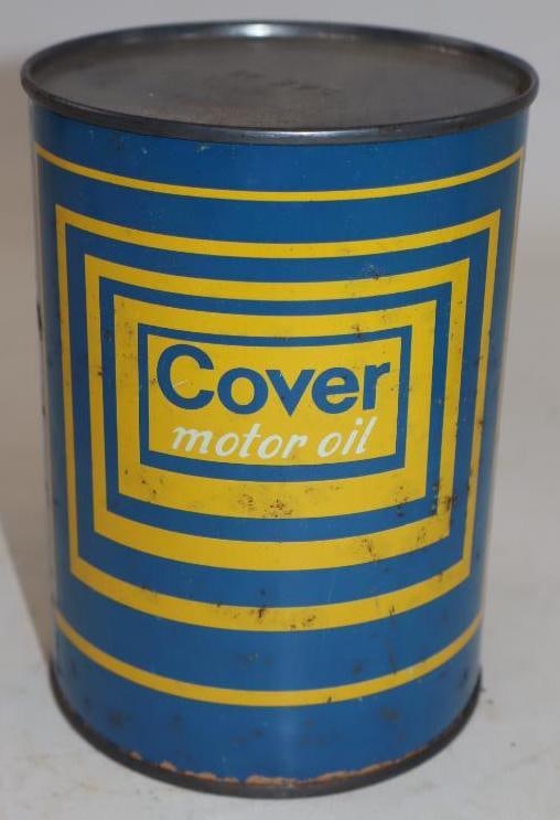 Cover Metal One Quart Oil Can (1 of 5)