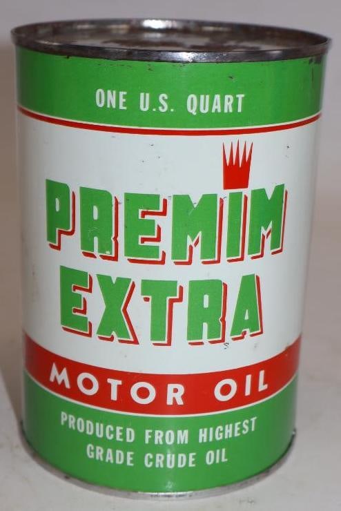 Premium Extra Metal One Quart Oil Can (1 of 5)