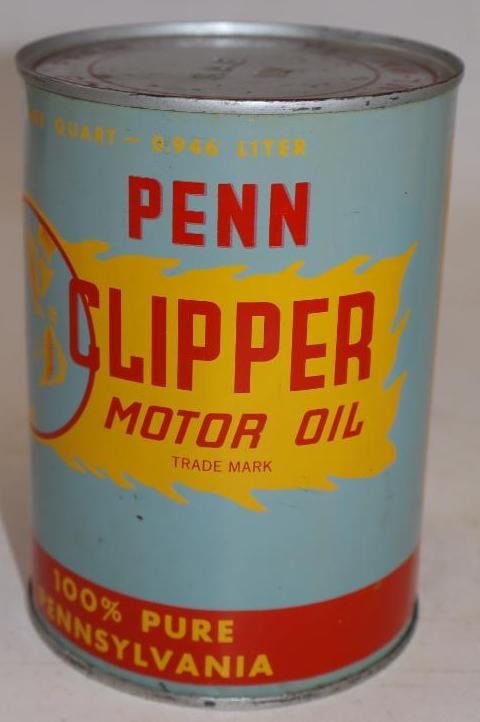 Penn Clipper Metal One Quart Oil Can (1 of 5)