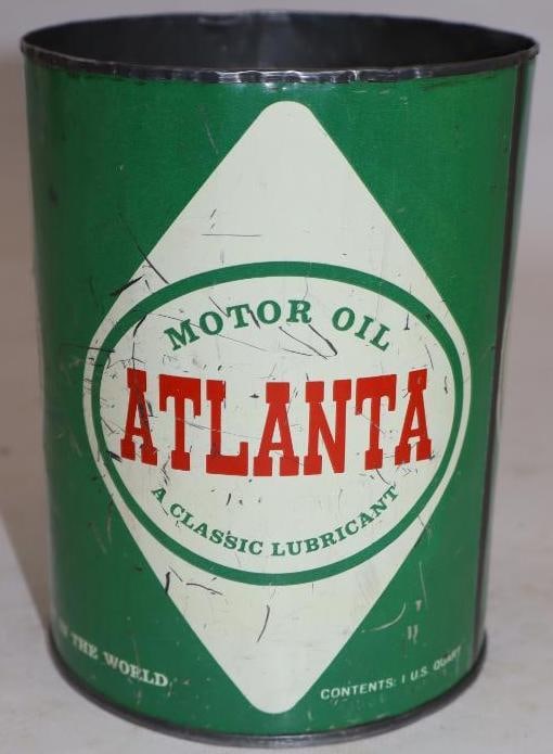 Atlanta Metal One Quart Oil Can (1 of 5)