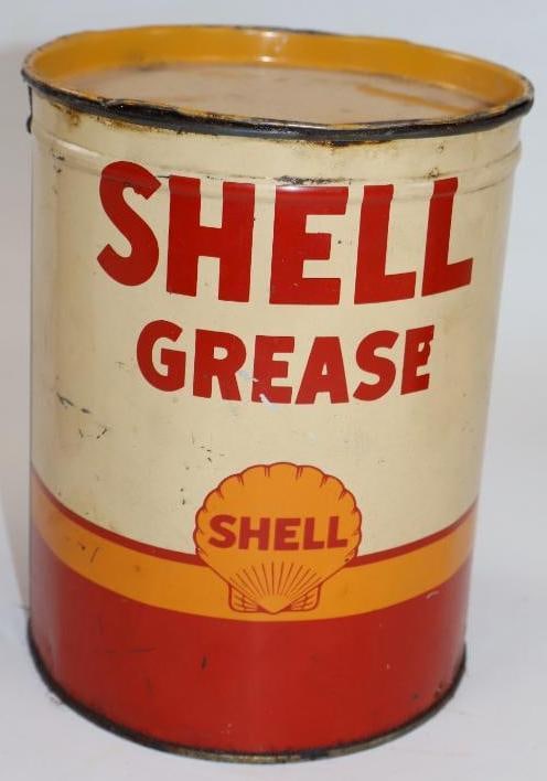 Shell Five Pound Grease Can - 3