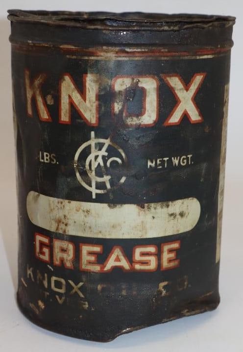 Red Fox Graphic Five Pound Grease Can (1 of 4)
