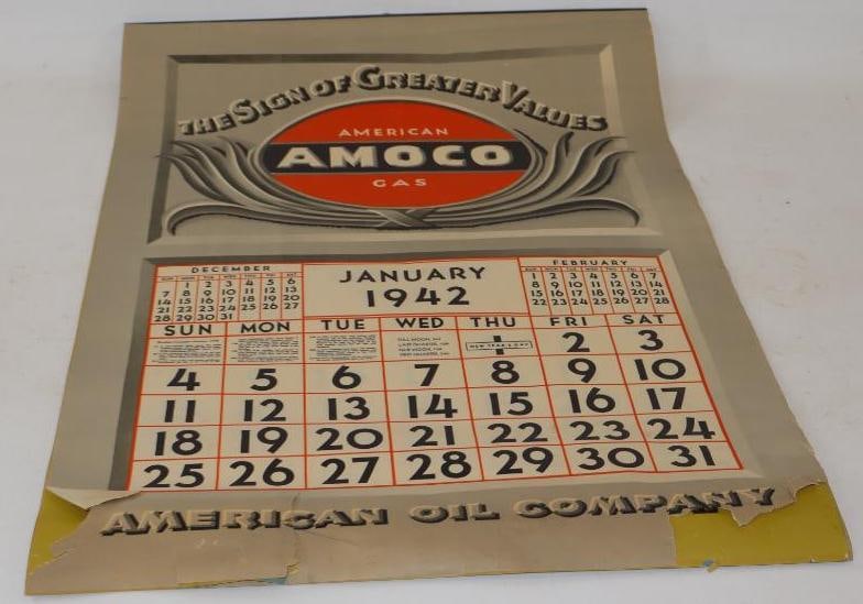 1942 Amoco Advertising Calendar (1 of 6)