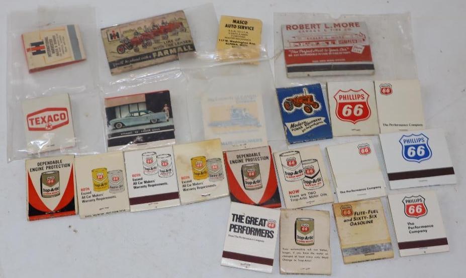 Large Group Of Gas Station & Other Advertising Matchbooks (1 of 8)