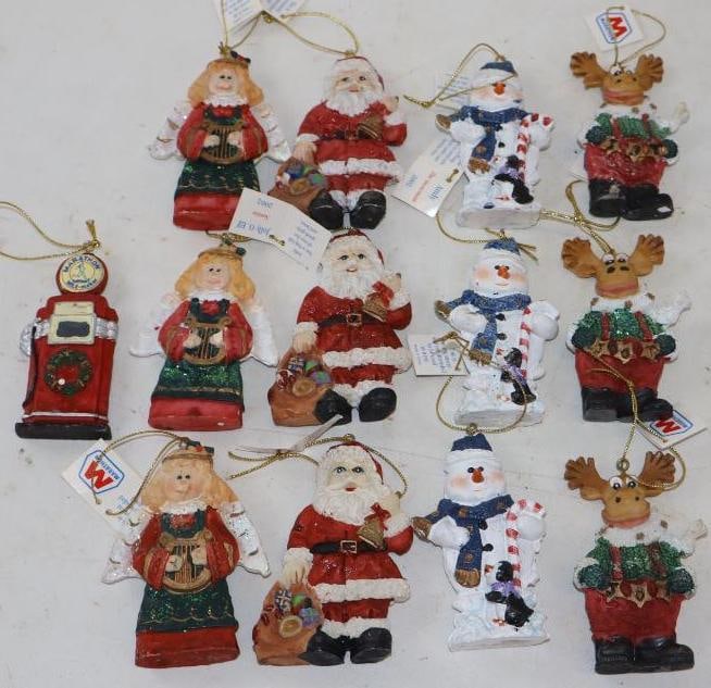 Group of 13 Marathon Gas Station Christmas Tree Ornaments (1 of 7)