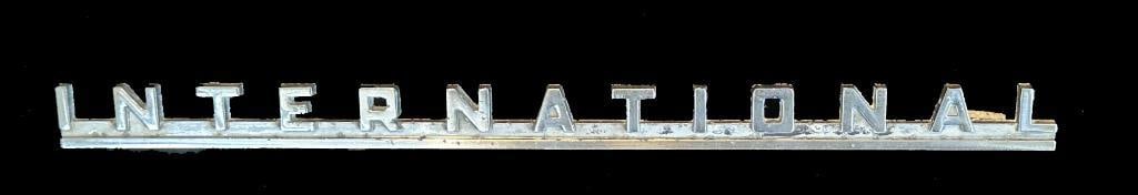 International Hood Script Emblem (1 of 2)