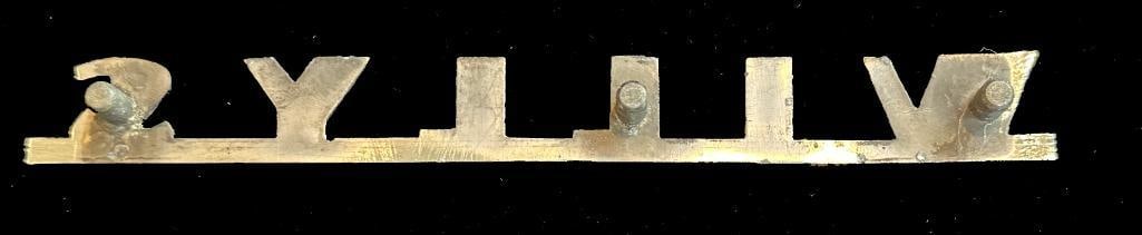 Willys Hood Script Emblem - 2