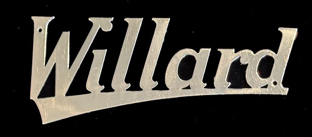 Willard Script Emblem (1 of 2)