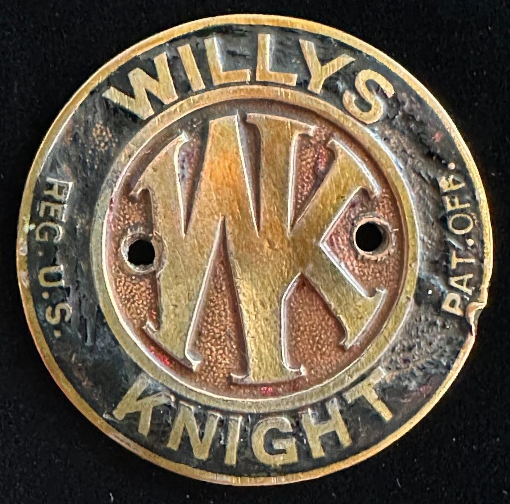 Willys Knight Radiator Emblem (1 of 2)