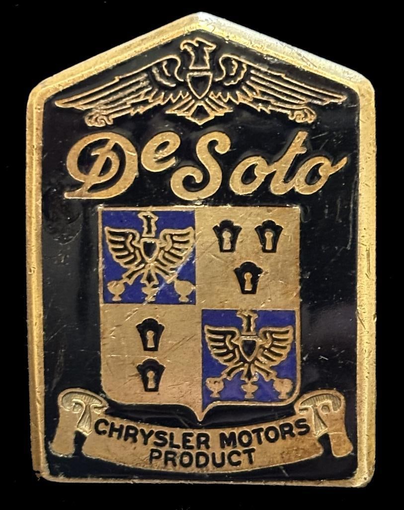 DeSoto Radiator Emblem (1 of 2)